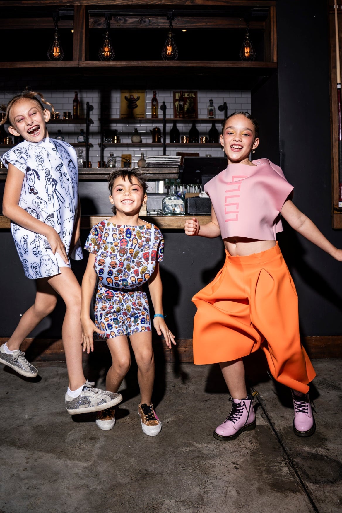 Geo Dress - Girls
